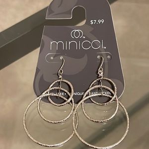 Minicci Circle Dangle Earrings